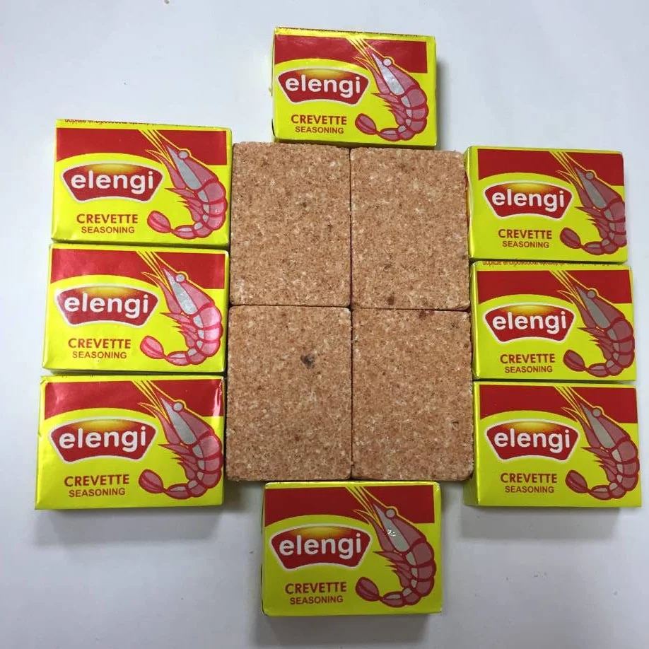 hot sell  shrimp seasoning cube 4g 10g seasoning cube africa is the most popular seasoning