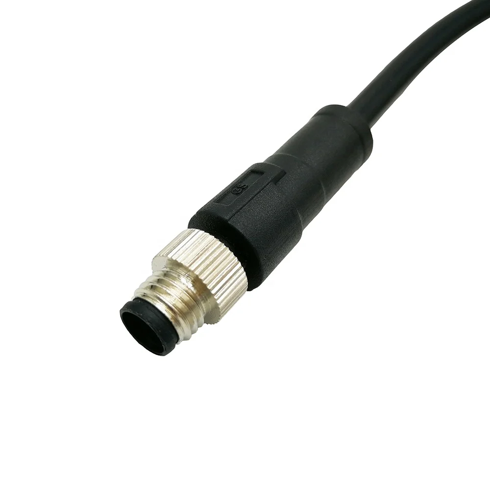 4Pin M8 кабель мужчинами открыть M8 код мужской разъем сенсор кабель в сборе