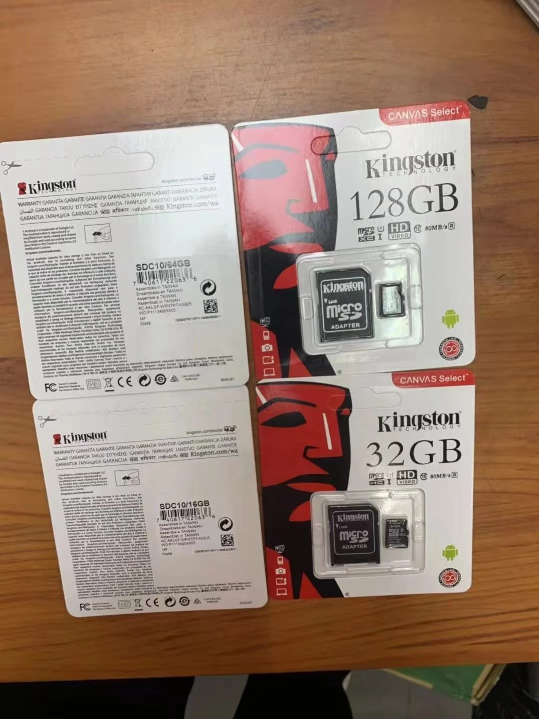  Kingston Micro TF/SD Card Class10 carte sd memoria 128GB 32GB 64GB 256GB 16G TF Flash Memory for