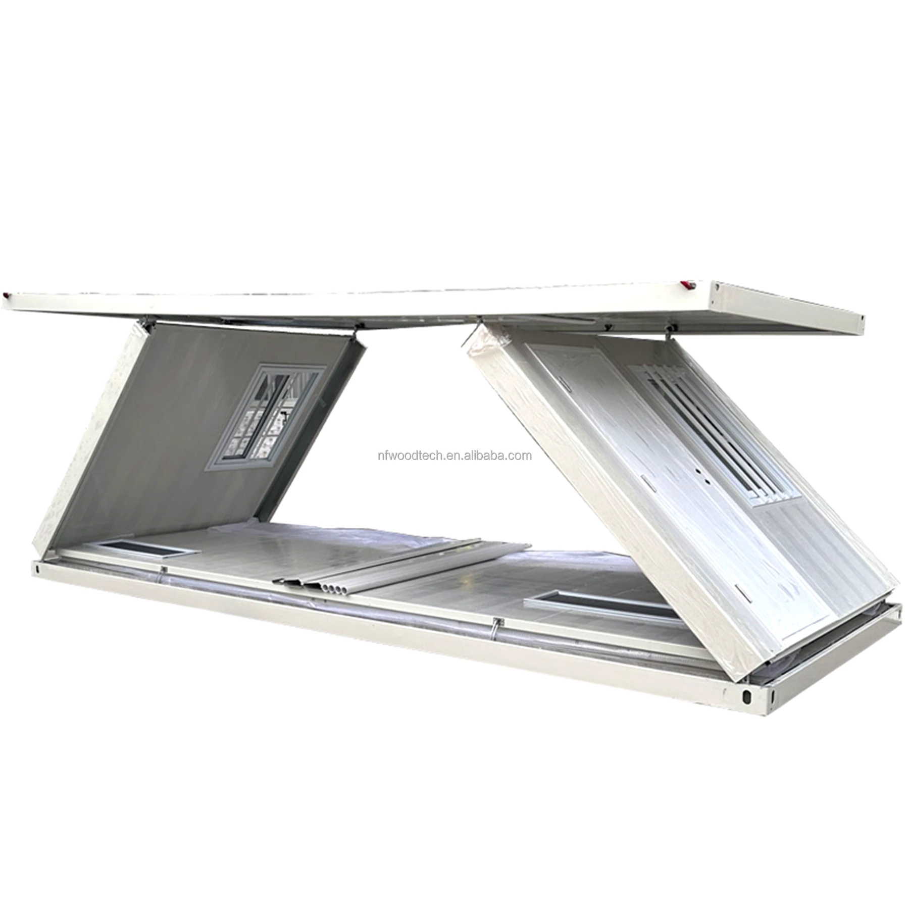 Compact Container Homes: Portable 20ft Modular Prefab Solutions  Foldable Container House