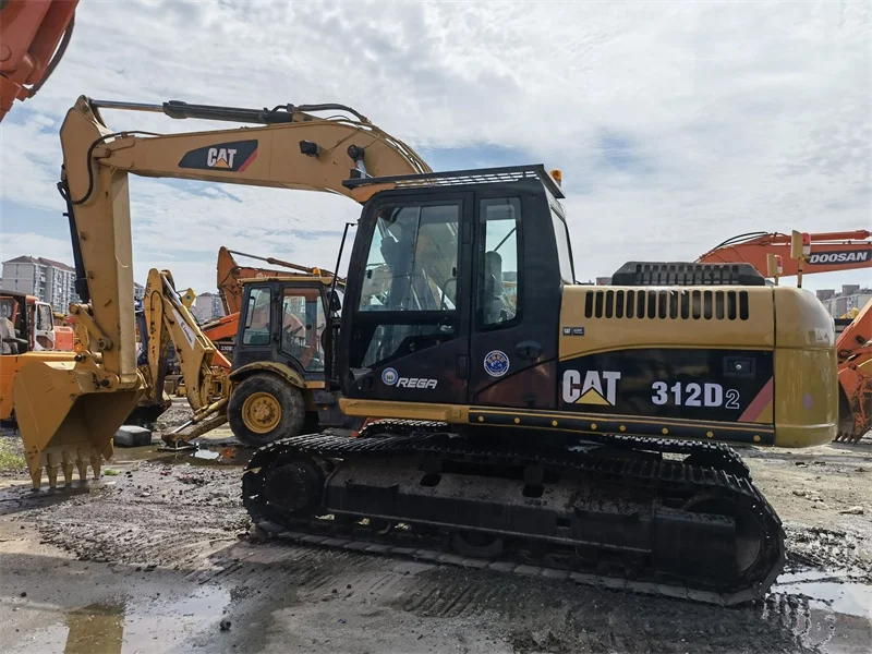 good condition used Caterpillar excavator CAT 312d2 320d2 329d2 320d 330d 325d 315d construction equipment