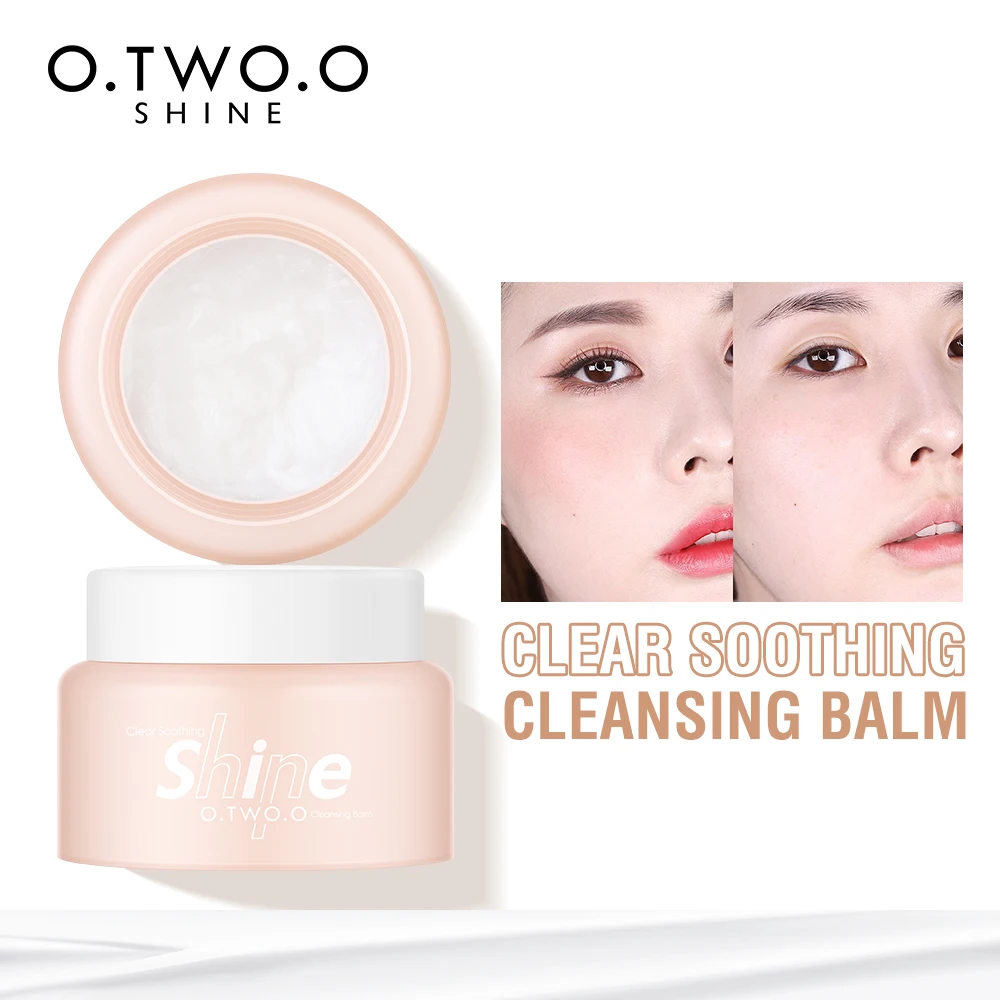 O.TWO.O Face Makeup Remover Makeup Soft Deep Cleansing Natural Cosmetic Facial Cleanser Facial Makeup Remover OEM Custom Logo