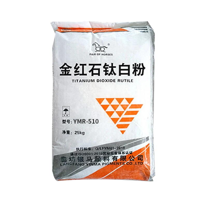 China Titanium Dioxide YMR-510 Rutile Industrial Grade 94% Titanium Dioxide Titanium Dioxide Manufacturer