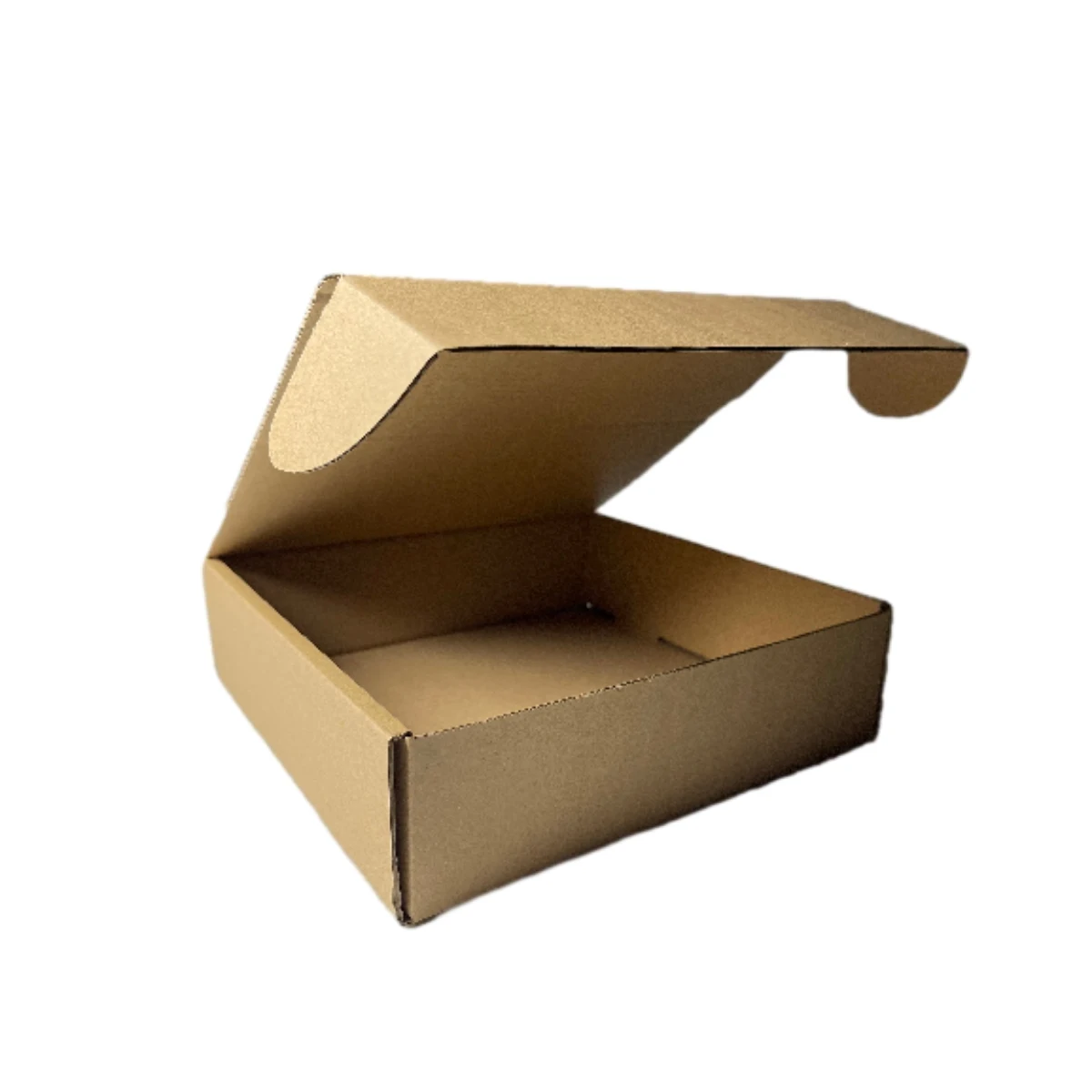 Factory manufacture custom design black craft paper foldable corrugated packaging shipping mailer boxes with custom logo