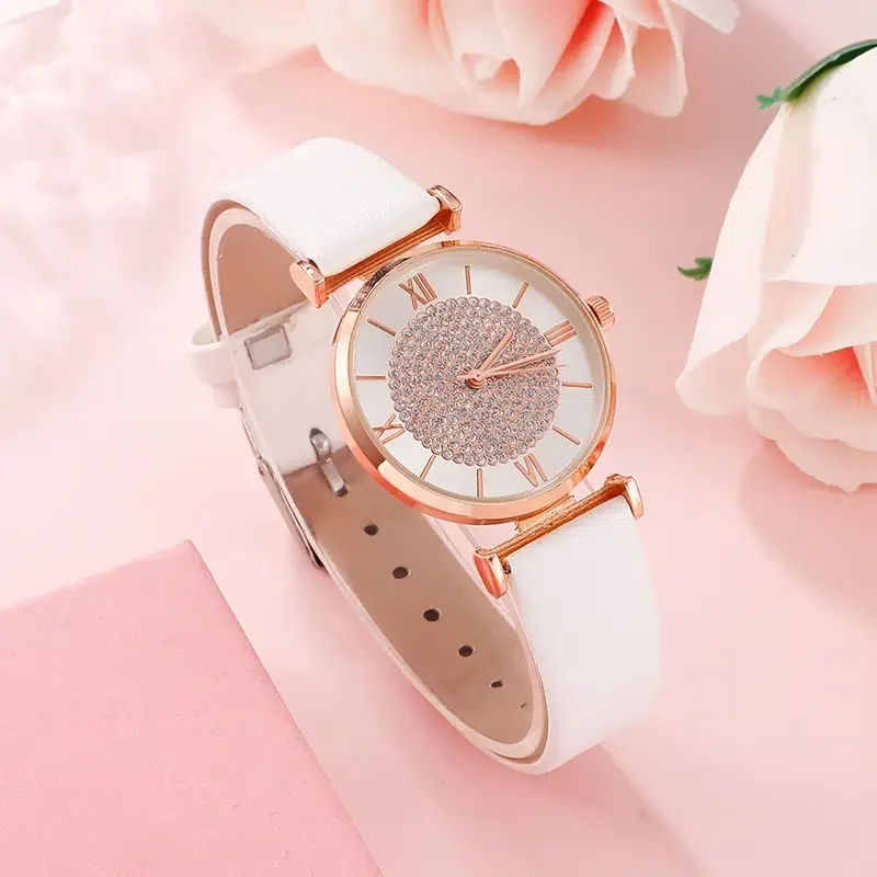 9830 4pcs bracelet & Watches Fashion woman watch set for women