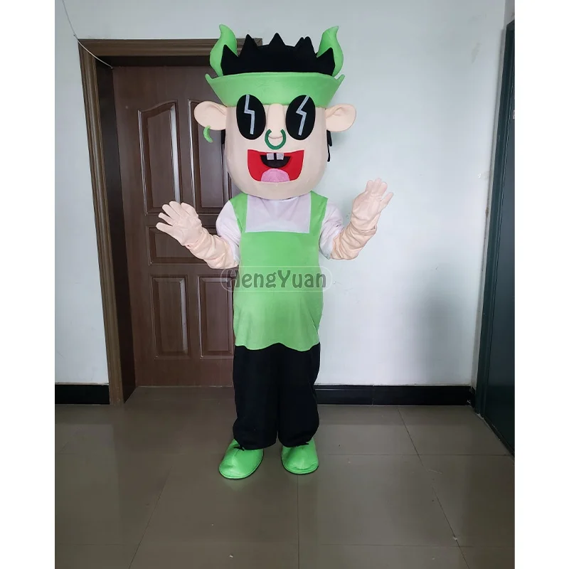 Hengyuan New Design The Bearded Man Mascot Costume for Carnival Party Custom Movie Character Mascot Outdoor Performance Clothing