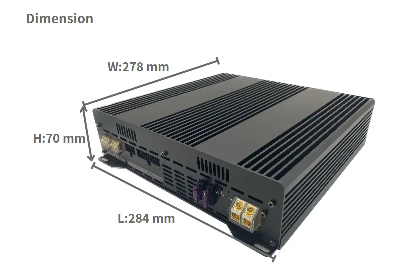 12V 800W 14channel car audio amplifier class Digital Signal Processor DSP Amplifier