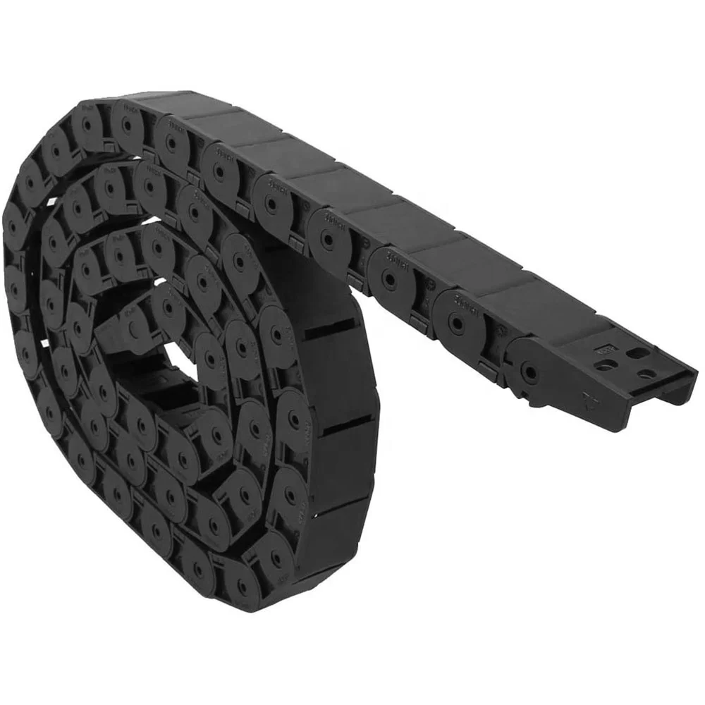 18 x 25mm 1M Semi Enclosed Type Wire Carrier Drag Chain