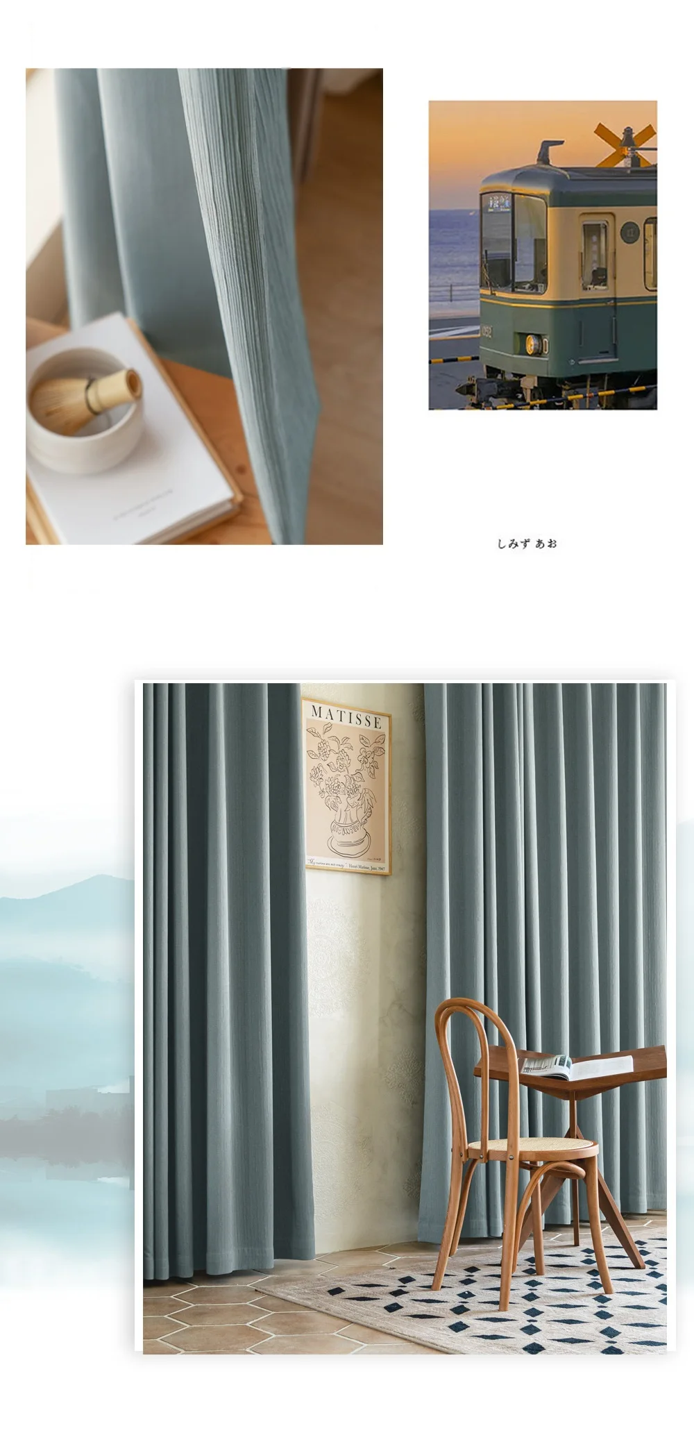 Custom european 100% blackout curtain fabric bedroom sunblocking  privacy polyester  living room curtain