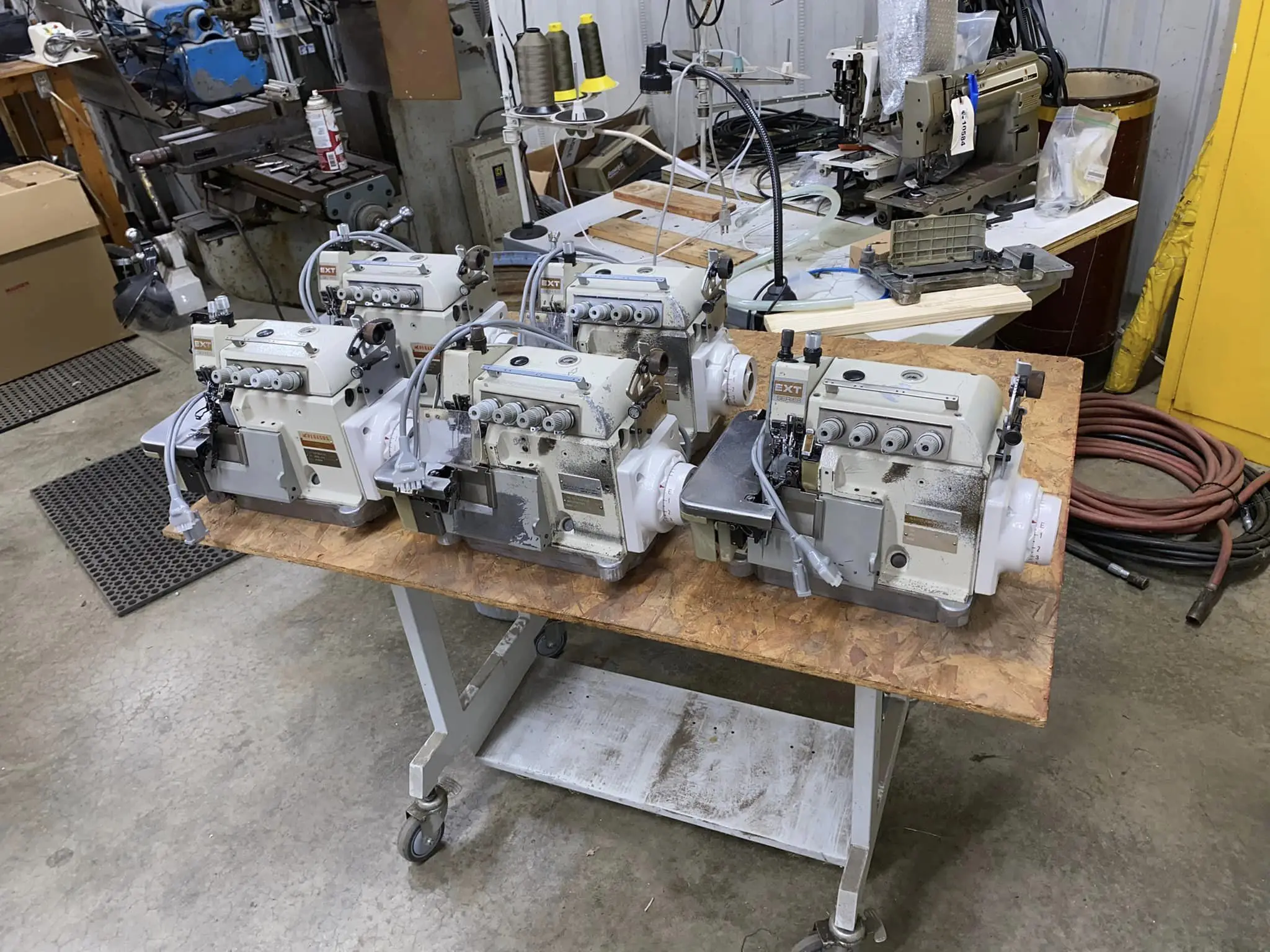 Pegasus Model EXT-3216-04 5-thread high lift safety stitch