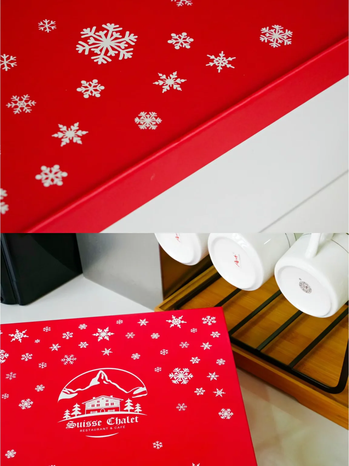 Customized logo Paper Cardboard Christmas Hamper Packaging Magnetic Paper Boxes Eve Gift Boxes Christmas Box with ribbon