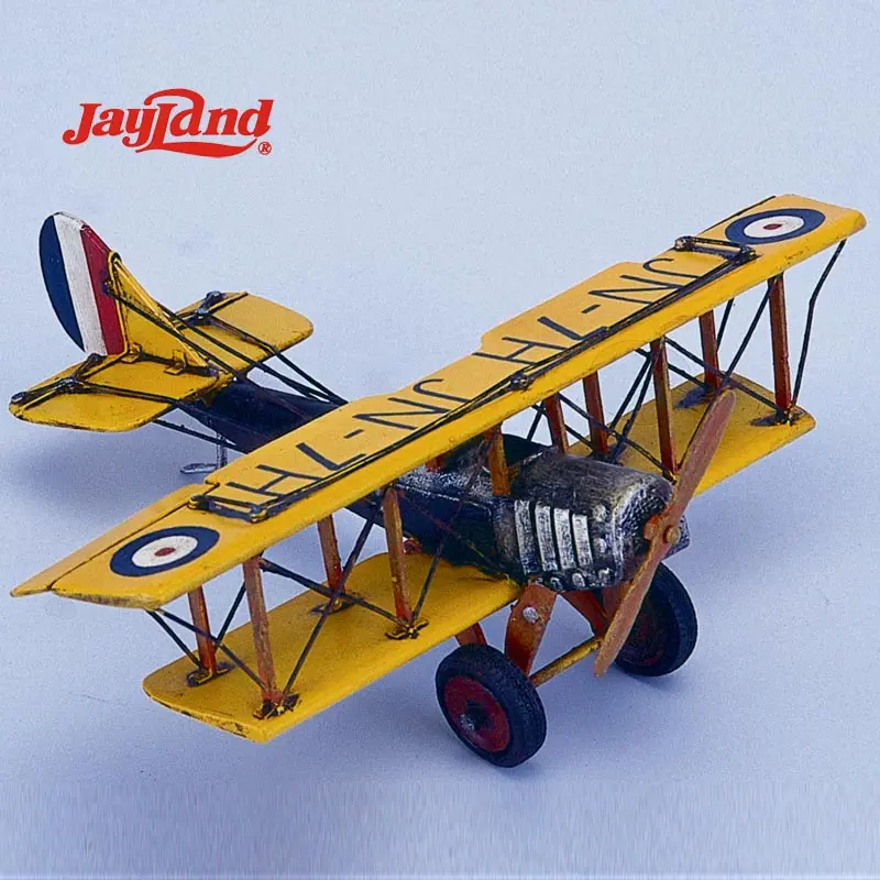 JN-7H CLASSIC MAIL CARRIER AFTER WWI ANTIQUE METAL DECORATION AIRCRAFT 1:24-SCALE
