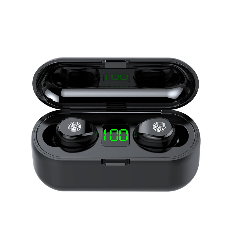  Спортивные водонепроницаемые наушники Smart Touch с басами беспроводные Hi-Fi шумоподавлением наушники-вкладыши зарядным