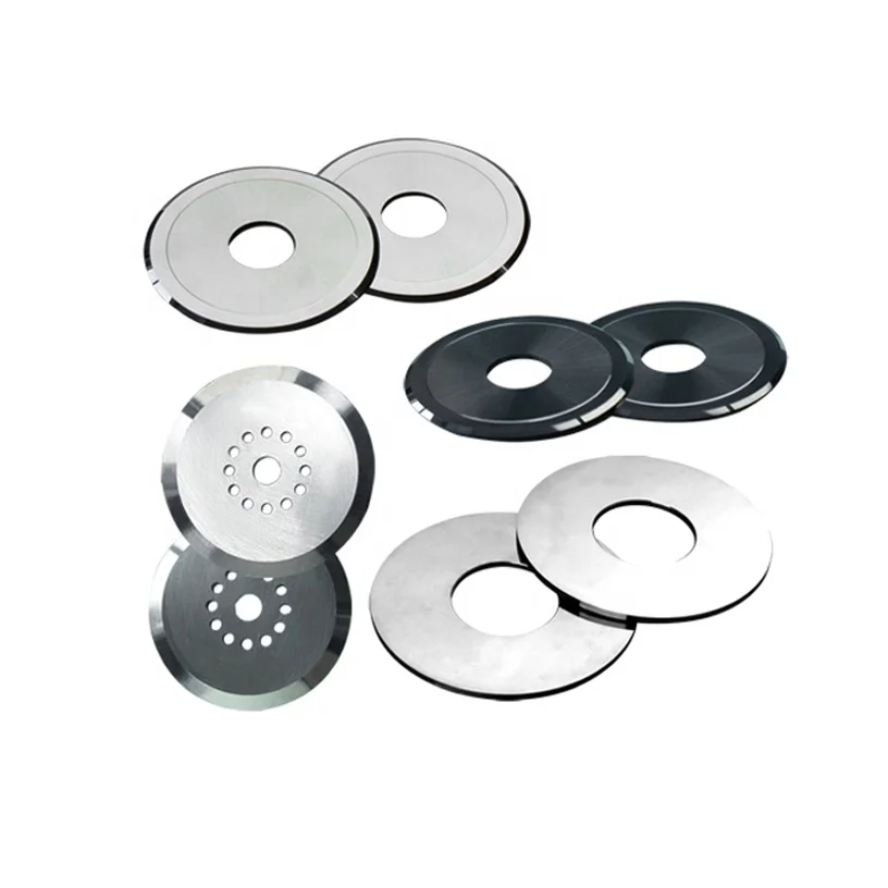 Гофрированный листовой нож для резки пластиковой пленки круговой резак ткани