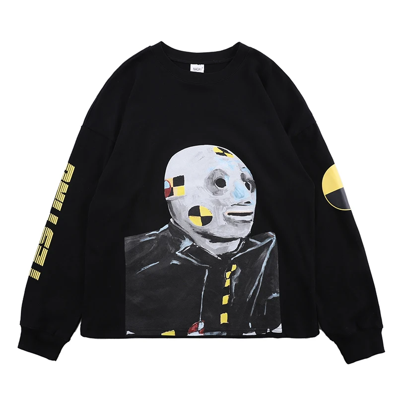 
Low MOQ Long Sleeve High Street Fashion Special Printing Sublimation Custom t Shirt 