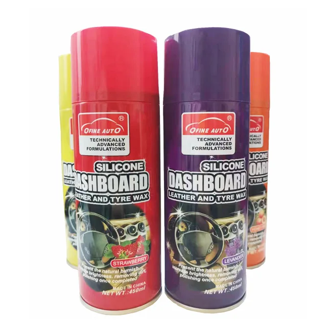 High quality car care product tyre& leather wax dashboard polish car wax