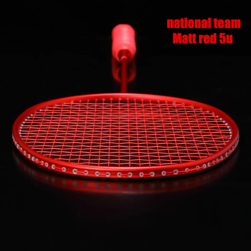 High quality professional single badminton racket top portable carbon shuttles badminton rackets for training