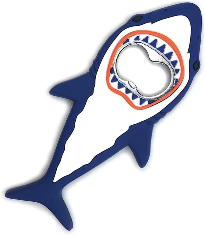 Shark Bottle Opener  Beer Bottle Opener Creative Fridge Magnet for Dad Boyfriend Bartender magnetic bottle opener