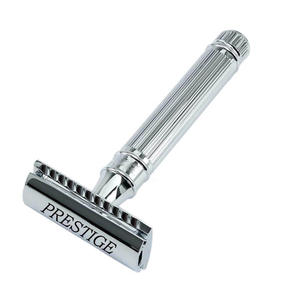 Hot Selling DE Safety razor for shaving & Personal Care | Prestige Razor 1507 | Stainless Steel Shaving  Razor for Men