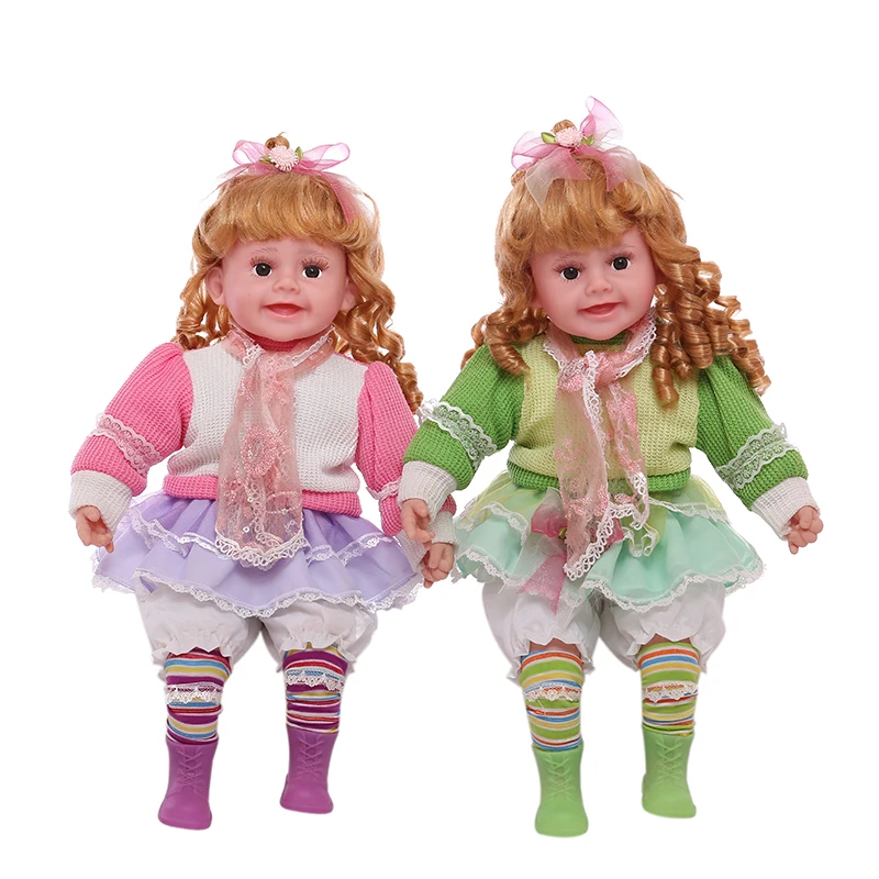 Supplier wholesale beautiful dress endearing real like Reborn kids cute baby doll