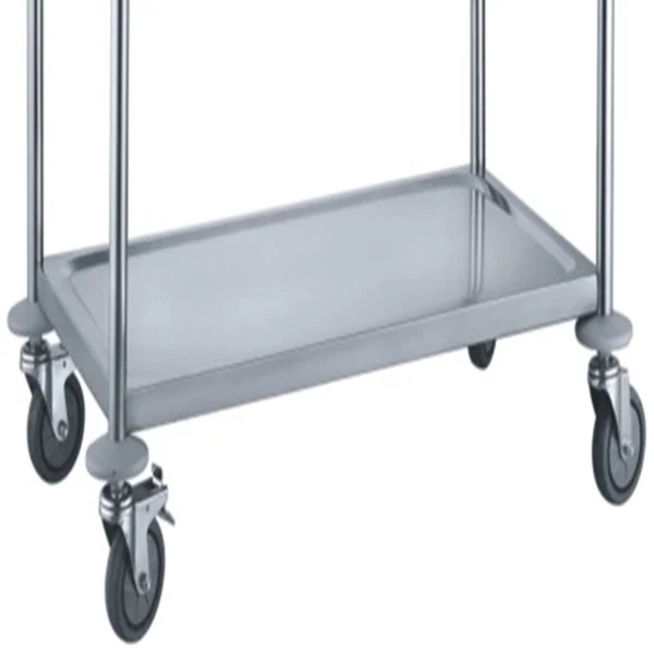 A1018 Stainless Steel Restaurant Drinking Cart Serving Trolley