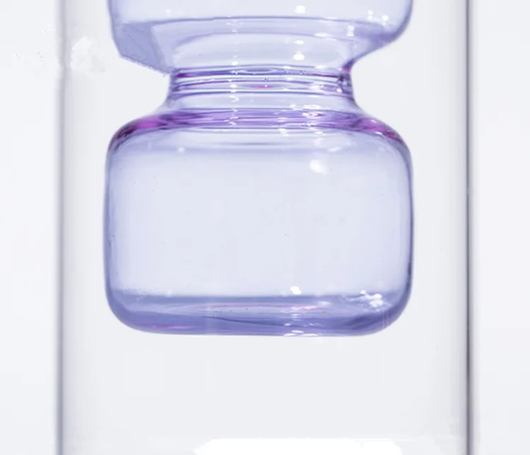 Hot selling home table decorative tall color flower glass vase