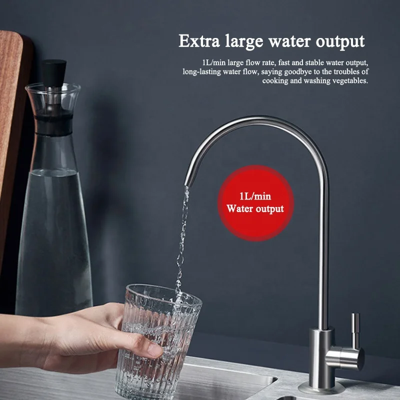 SOUDRON Flow Direct Drinking 3 Stage RO Membrane Filter Water Systems Cartridge Ultrafiltration Water Purifier