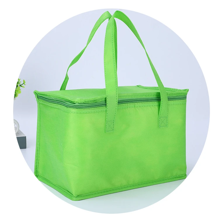 Golden Wholesale High Quality Non Woven Reusable Insulated Disposable Cooler Ice Bag For Restaurant/Coffee Bar