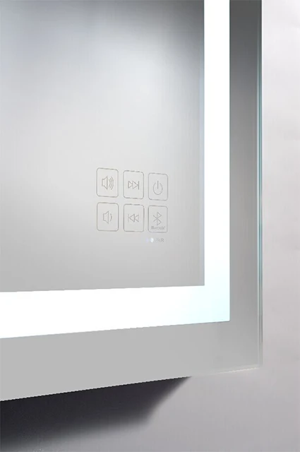 Speaker Mirror Sensor Touch Smart Lamp Bathroom Mirror Led Smart With Light Mirrors