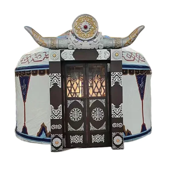 Luxury Mongolian yurt bags made to order windproof prefab mongolian yurt ger