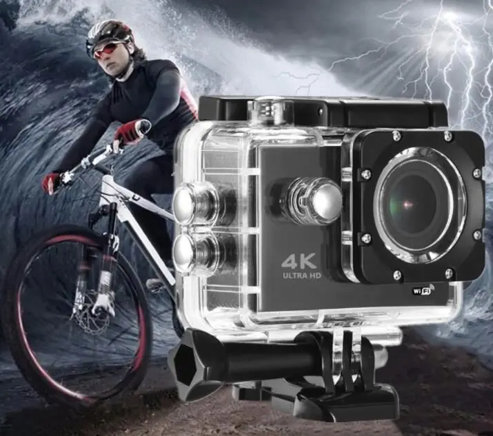 2 inch Wifi 4K 1080P HD Sport Action Camera DVR DV Camcorder 30M Outdoor Waterproof Camera