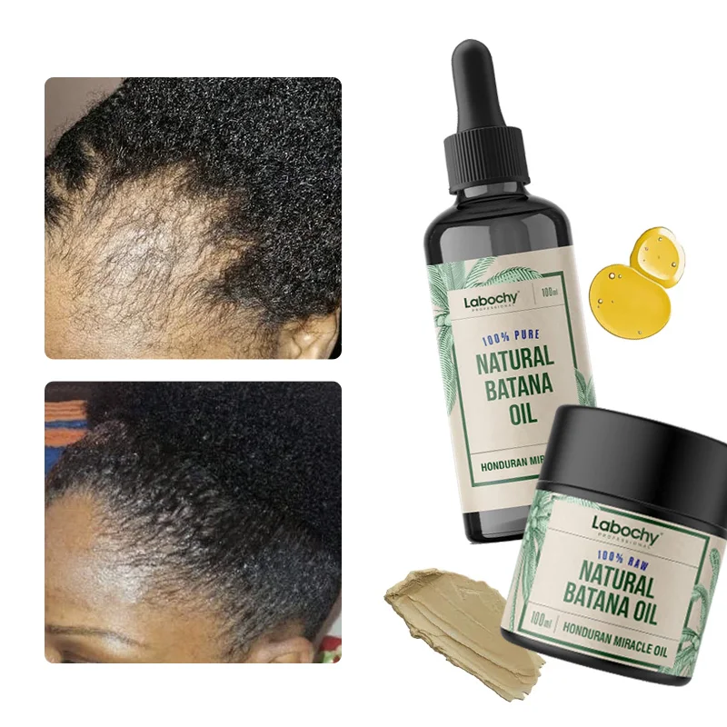 private label 100% organic and natural formula batana oil for damaged hair