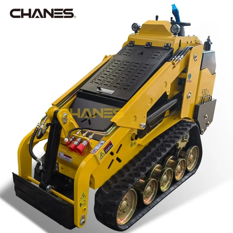 36 inch width Diesel Mini Skid Steer 900mm wide loader with EPA Engine Joystick Control Crawler Moving Type Mini Track Loader
