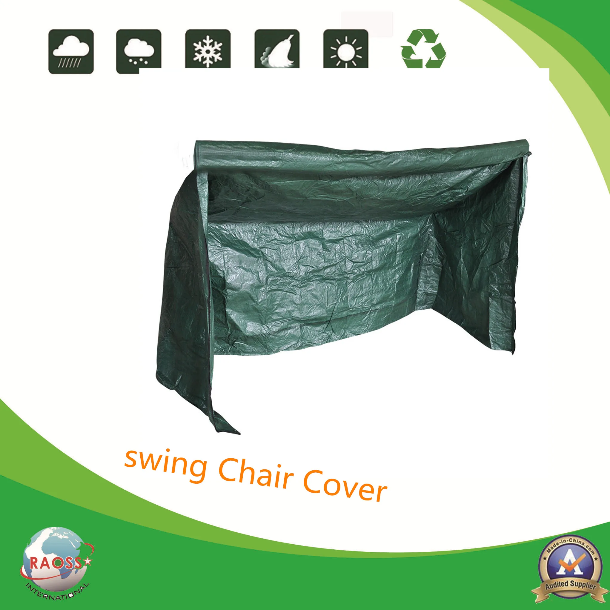 OEM Waterproof PE Woven Outdoor Furniture Cover