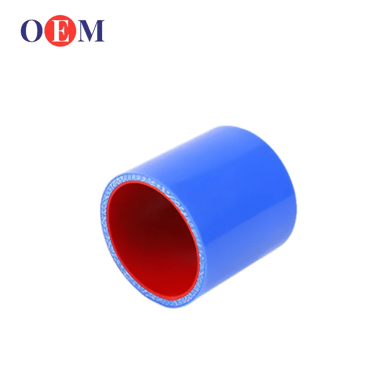 AIMO Customized Purple Red Universal 4-ply 4 Inch Straight Silicone Coupler Hose