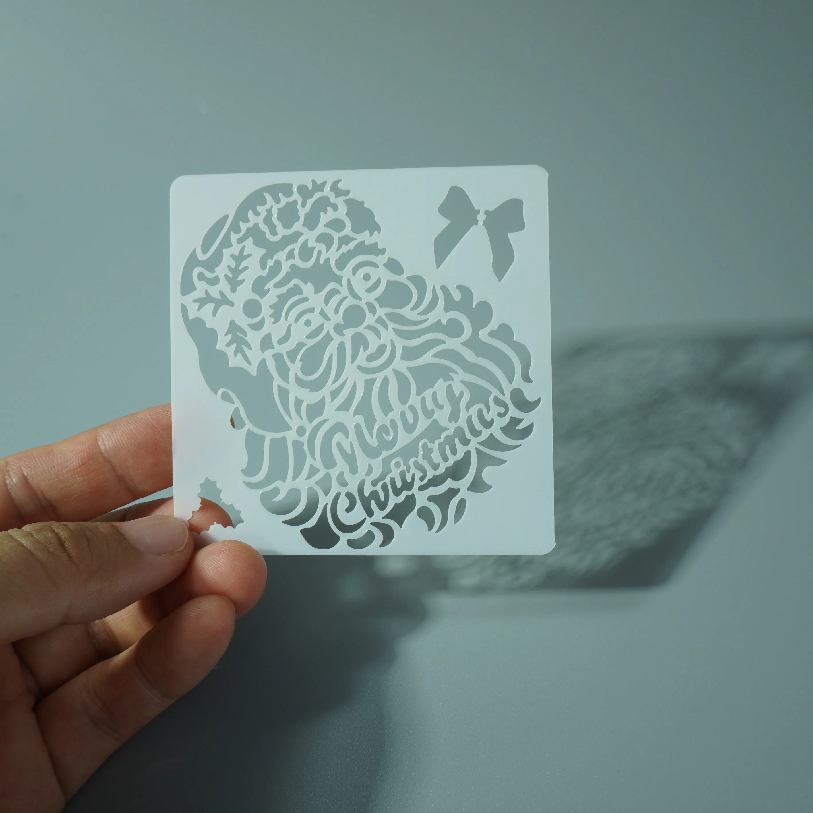 Christmas Painting Stencil Kit DIY Drawing Stencils Templates for Painting on Wood Wall Home Decoration