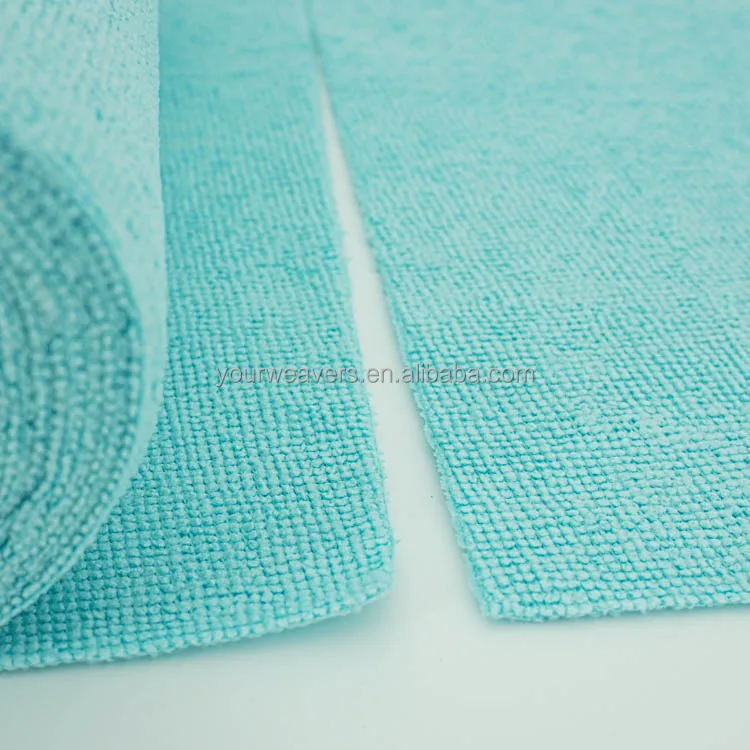 Wholesale 25x25cm Polyester Edgeless Micro Fiber Towel Rolls Car Cleaning  twisted loop Wash Detialing Microfiber Towel Roll