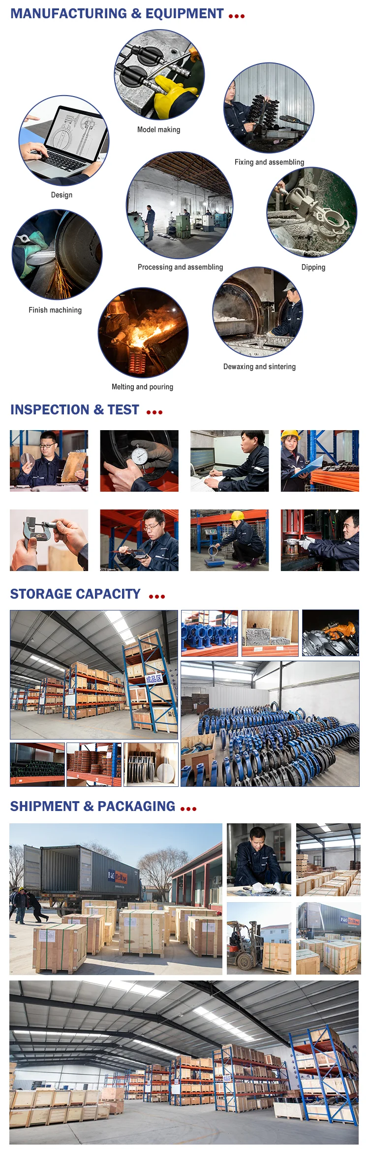 Pipe Fittings Supplier Water Treatment Solutions System 3 inch Butterfly valve with best price