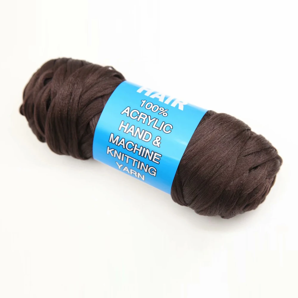 Factory Price Barsil Nigeria Angora 100 Acrylic African brazilian Wool Hair Yarn for Braiding Hand Machine Knitting Wigs