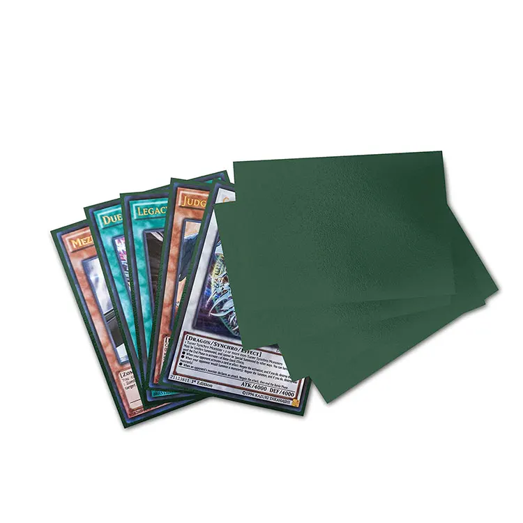 High Quality Deck Protector Standard Card Sleeves Solid Color Game Card Matte Sleeves For Yogioh Pokemon MTG Card