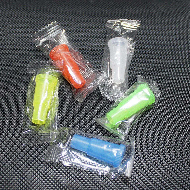 Пластиковые одноразовые насадки на рот для кальяна аксессуары