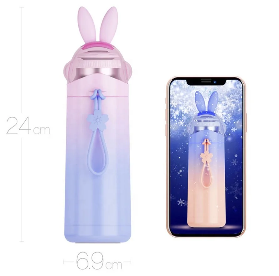 Cartoon cute children drop proof portable water cup