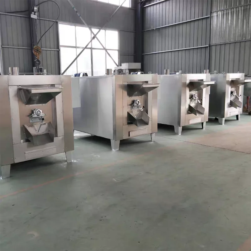 Automatic Sunflower Seeds Roaster Commercial 304 Stainless Steel Widely Used Peanut Roasting Machine