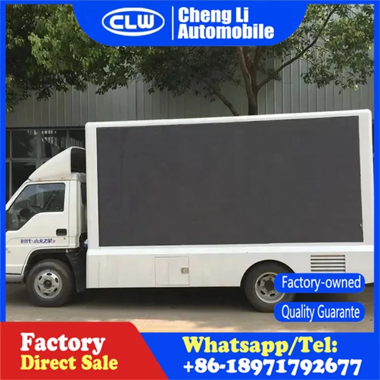 Led Billboard Truck 4x2 Digital Advertising Display Trucks Mobile Billboard Screen Truck