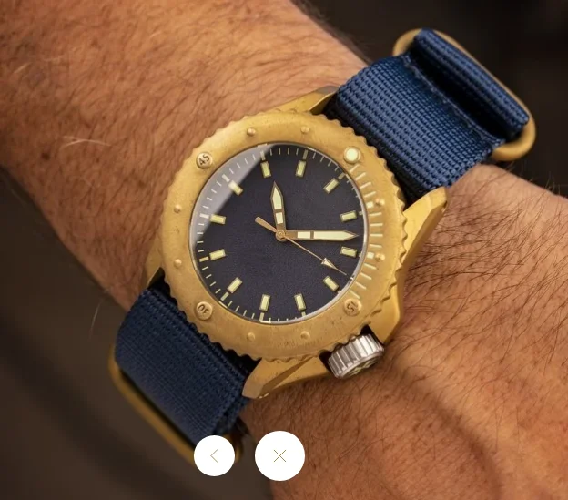 Fashion brass watch custom logo own brand customization water resistant watches automatic wrist watches for men