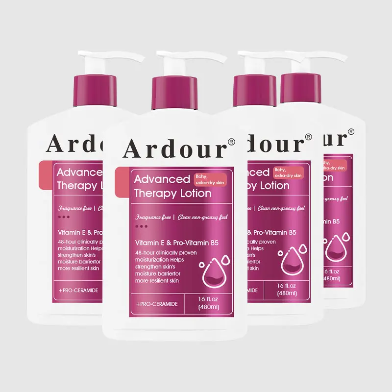 Custom Pro-Ceramide with Vitamins E and Pro-Vitamin B5 Intense Hydration for Itchy Moisturizing Hand and Body Lotion