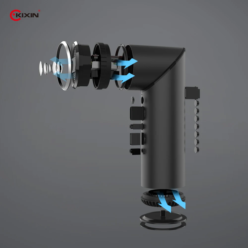 
Best Selling 100 Lumens Mini Smart Projector 3D Projector Hologram /Wifi Projector 