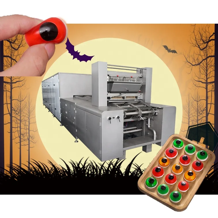 fully automatic gummy making machine 3D eyeball gummy machine for Squid Games candy making