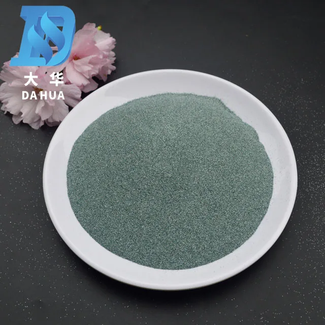 Green Silicon Carbide Sic Sandblasting Polishing Grinding Processing Cutting Ability Strong