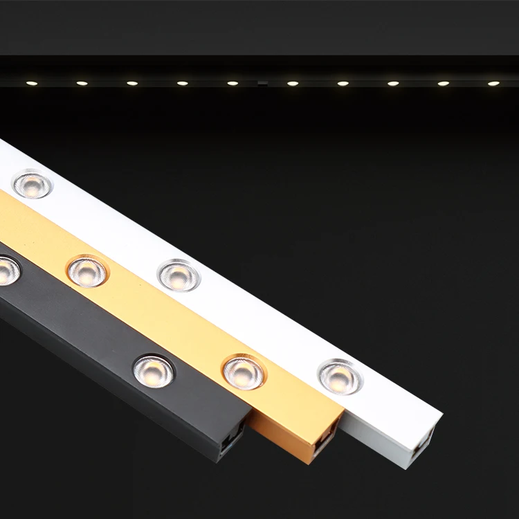 New Design Retail Shop Indoor Anti Glare Rail Lamp 48v Aluminum Smart Led Magnetic Track Light